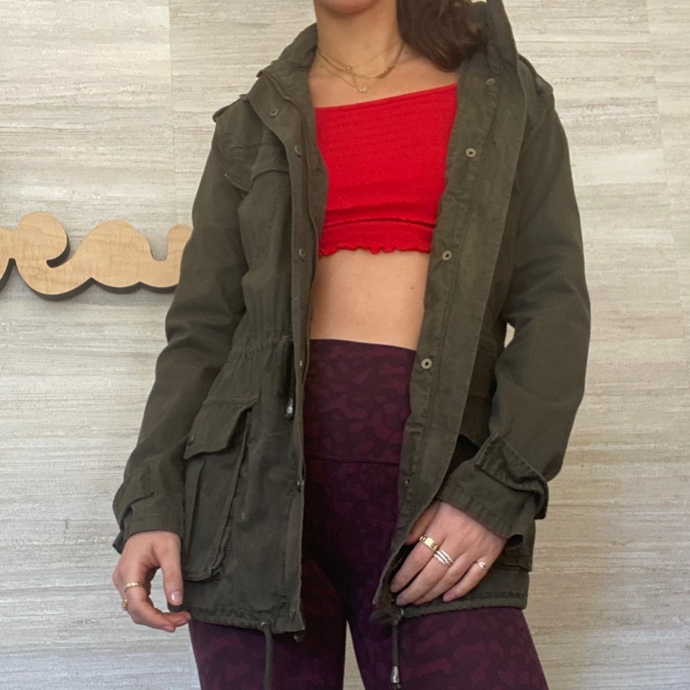 Aritzia Green Jacket